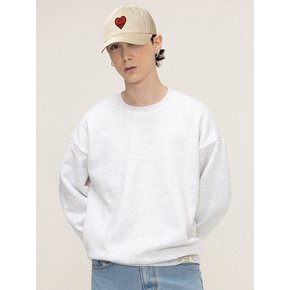 [UNISEX]하트 로고스마일 자수 볼캡_베이지