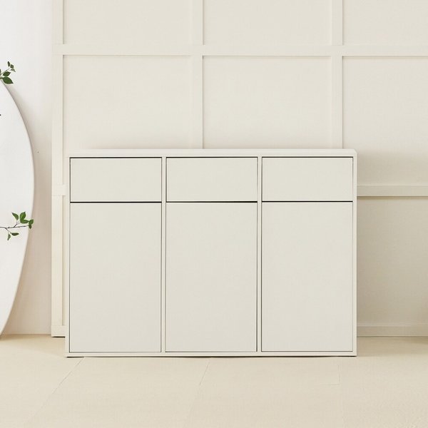 가정 사무실 편의점 3칸 분리수거장 115cm P0000BNQ (착불)