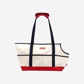 /키니키니 ORIGINAL COLOR BLOCK CARRIER BAG-IVORY(캐리어백)