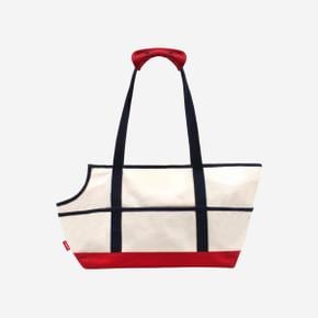 /키니키니 ORIGINAL COLOR BLOCK CARRIER BAG-IVORY(캐리어백)