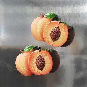 음식 모형 마그넷 복숭아 (S8526482)