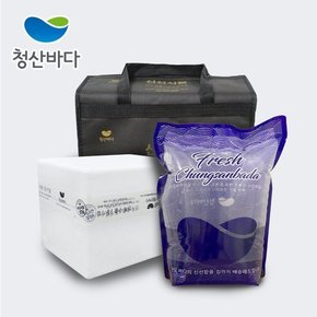 [선물세트] 완도활전복 특대 7-8미 1kg +고급가방포장