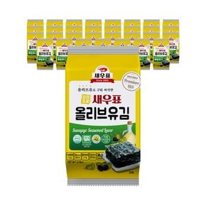 새우표 완도 올리브유 재래 도시락김 5g x 32봉