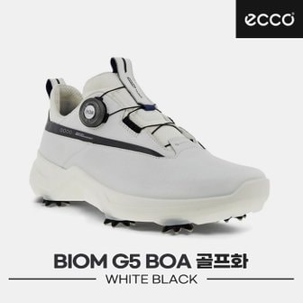 에코 [에코코리아정품]2023 에코 바이옴 G5(BIOM) 보아 골프화[화이트&블랙][152304-51227][남성용]