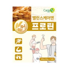 케어앤 단백질 프로틴 곡물맛 20g x 14포 2주분