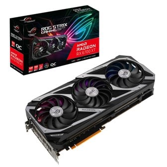  ASUSTek AMD Radeon RX6700XT 탑재 트리플 팬 모델 12GB