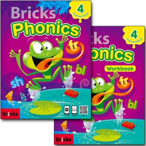 Bricks Phonics 4 SET(본책+워크북+영어노트) 브릭스파닉스