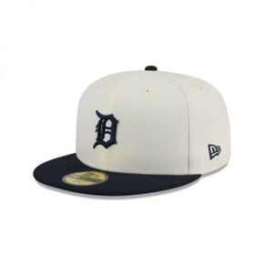 [해외] 1056206 뉴에라 모자 MLB [디트로이트 타이거스] Chrome 59FIFTY Hat