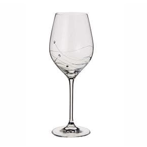 [해외직구] Dartington Crystal 다팅턴 크리스탈 글리츠 와인 글라스 기프트 박스드 (슬로바키아) 330ml Glitz Wine Glass 330ml Gift Boxed (Made