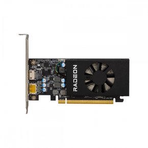 AMD Radeon RX6400 GDDR6 4GB RD-RX6400-E4GBLP 현인 지향 그래픽 보드 탑재 모델 [국내 정규