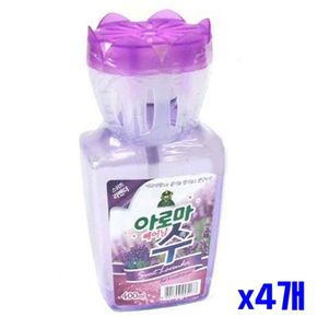 라벤더향 아로마수 400ml x4개