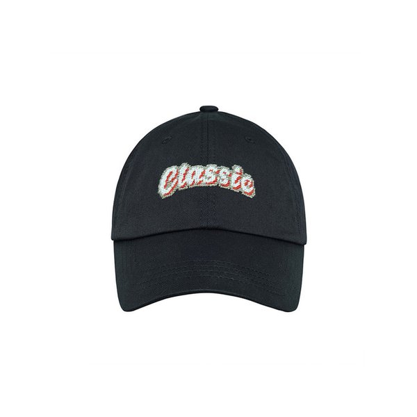 CLASSIC NEEDLEPOINT HAT - BLACK