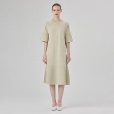사선 단추 포인트 A라인 원피스 OKOPMD0100