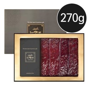 칸육포 수제 촉촉통통 육포 선물세트 270g(호주산) /쇼핑백증정