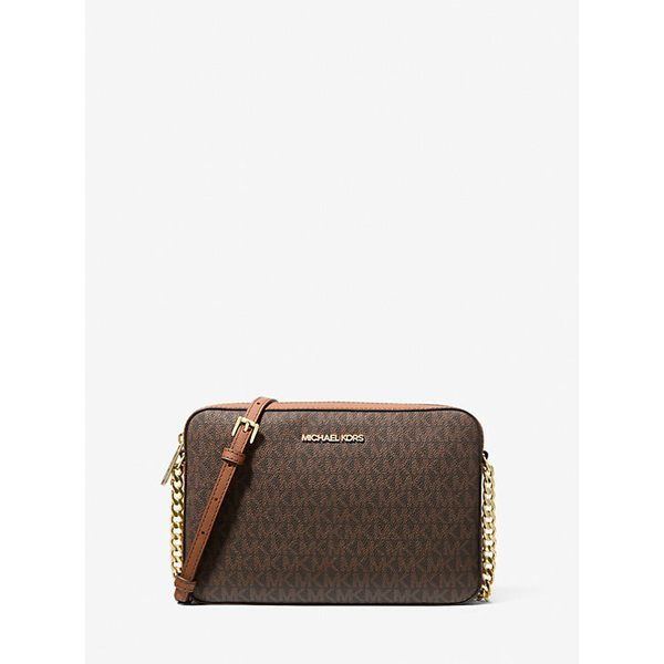 [국내배송]마이클코어스 JET SET 라지 프린트로고 크로스바디 백 35F8GTTC3B