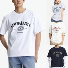 뉴발란스 UNI 헤리티지 반팔티 NBNEE21113-4종1택