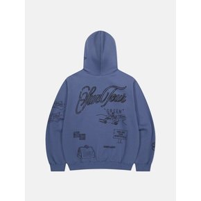 Stencil Hoodie Violet