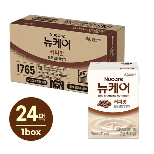 커피맛 200ml(24입), 1박스
