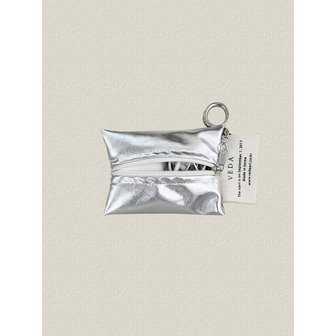 VEDA 베다 파우치 미니 키링_실버_Veda pouch mini keyring [Silver]