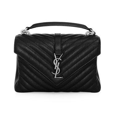 생로랑 [SAINT LAURENT 생로랑] 600279 BRM04 1000 모노그램 사첼 컬리지 미디움 숄더백 은장