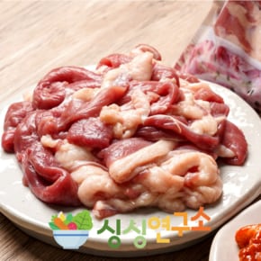 [무항생제 유황오리] 생 오리로스 1kg 오리고기 슬라이스