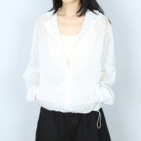 살안타  플라워 바람막이 시스루 후드 집업   _P430962920