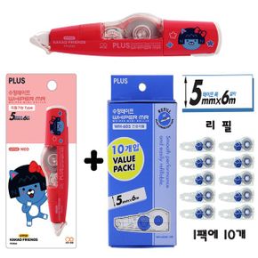 플 네오수정테이프1개+리필20개10P벨류팩2팩