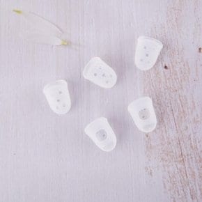 용품 보조 연주 보호 손가락 골무 베이스 기타