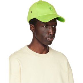 그린 자수 볼캡 W231AC54 FRESH GREEN 724F