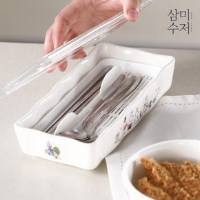 무민 더키친 직사각 테이블수저통