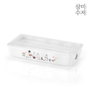 무민 더키친 직사각 테이블수저통