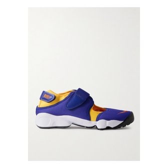 나이키 에어 리프트 스플릿 토 가죽 트리밍 메시 스니커즈 블루 1647597336456663