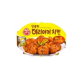 오뚜기 달콤한 데리야끼치킨(렌지) 180g 6입