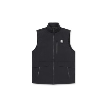 왁 Men Athletic Thin Padding Vest_WMVAA24551BKX