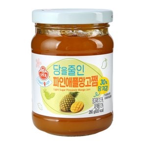 오뚜기 LIGHT&JOY 파인애플망고잼 280g