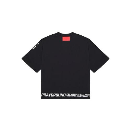 스프레이그라운드 반팔 티셔츠 SP876BLK BLACK