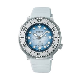  세이코 SRPG59K1 세이브더오션 베이비튜나 남성 실리콘 밴드 손목 시계