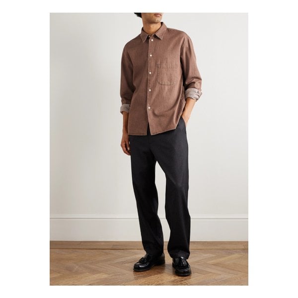 어 카인드 오브 가이즈 구스토 데님 셔츠 브라운 46376663162898266