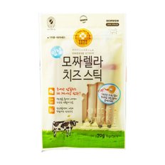 바우와우 임실 모짜렐라 치즈 스틱 7p (70g) 강아지 간식