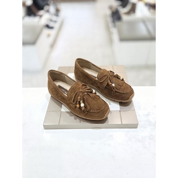 [시흥점] 여성 2센티 기모 스웨이드  로퍼 (712539015)