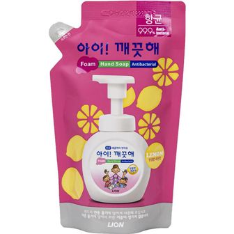 오너클랜 아이깨끗해 거품형 상큼한 레몬향 리필 200ml