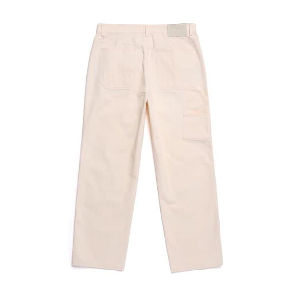 [여주점] N251MPT010 카펜터 와이드 팬츠 IVORY