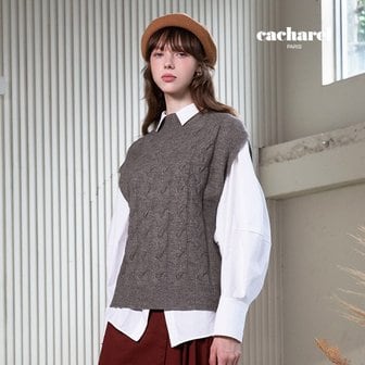 까사렐 24FW 하프넥 케이블베스트 3종