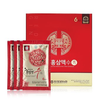 황풍정 [풍기인삼농협] 황풍정 6년근 홍삼액 수 70ml x 60포  /쇼핑백 포함+하이큐키즈포도10포증정