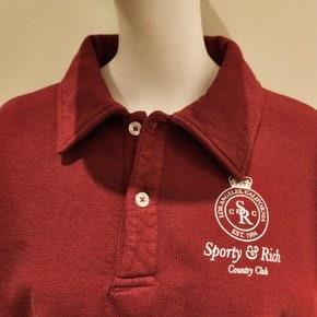 SPORTY & RICH CROWN POLO CREWNECK  맨투맨 GFI48L010