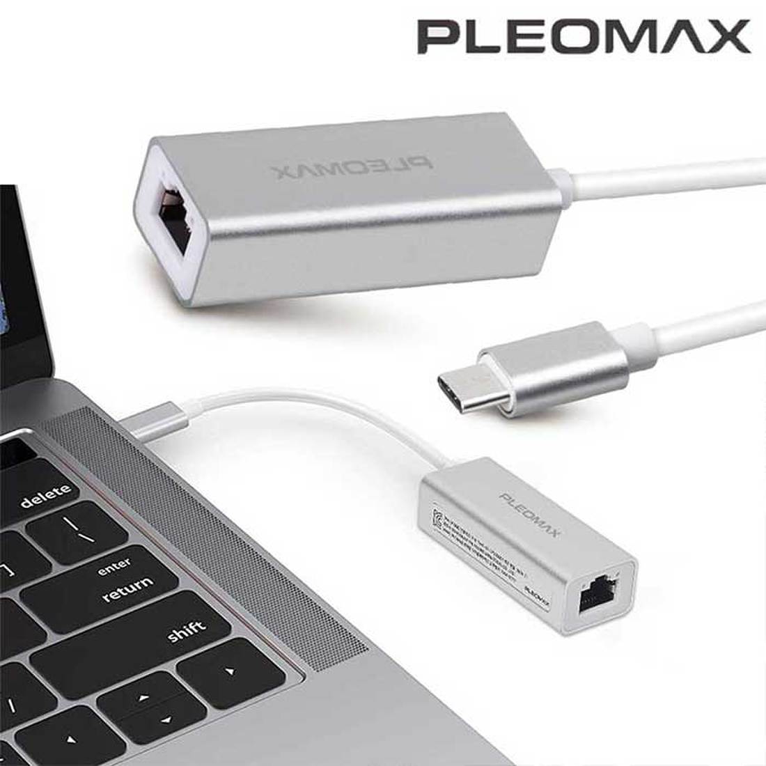 플레오맥스 PM-LP1000 C to 랜포트 유선 랜어댑터 LAN 젠더 연결 기가비트 스마트폰, 믿고 사는 즐거움 SSG.COM