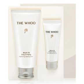 /더후 공진향 설 브라이트닝 청안 클렌징 폼 180ml + 40ml