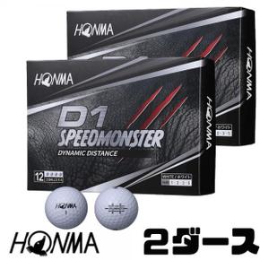 3187054 혼마 골프 공 D1 스피드 몬스터 HONMA SPEEDMONSTER 화이트 옐로 TA3245756