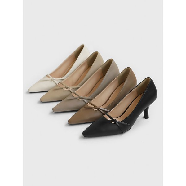 셀리니 리본 펌프스힐 (5/7cm)