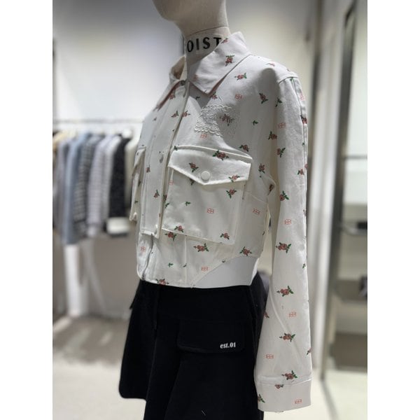 [여주점] 플라워 크롭 워크자켓 ES2OJK52